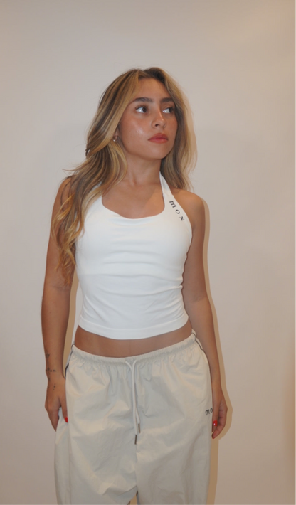 Rafaela Halter Top in White