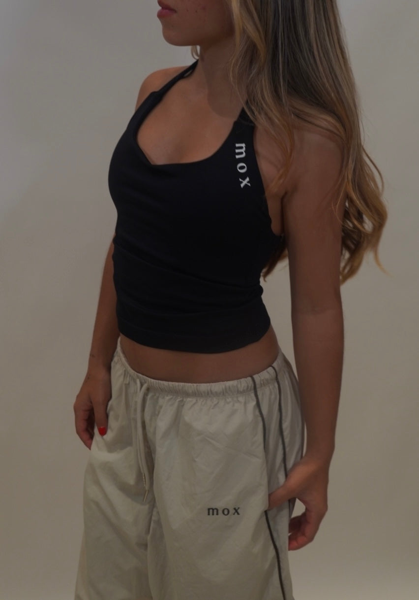 Rafaela Halter Top in Black